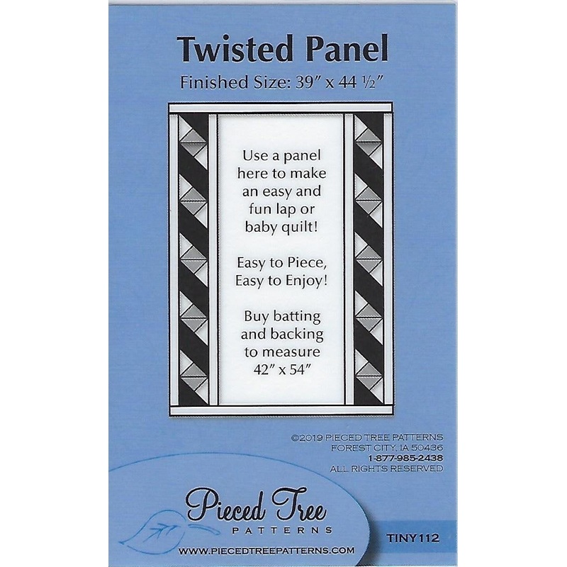 Pieced Tree Twisted Panel Pattern
