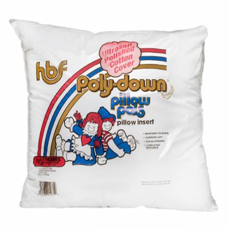 Polished Cotton Pillow Inserts 16in x 16in