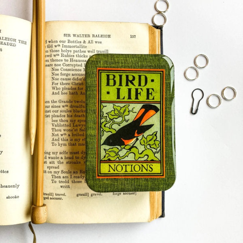 Bird Life Notions Tin-Large & Small