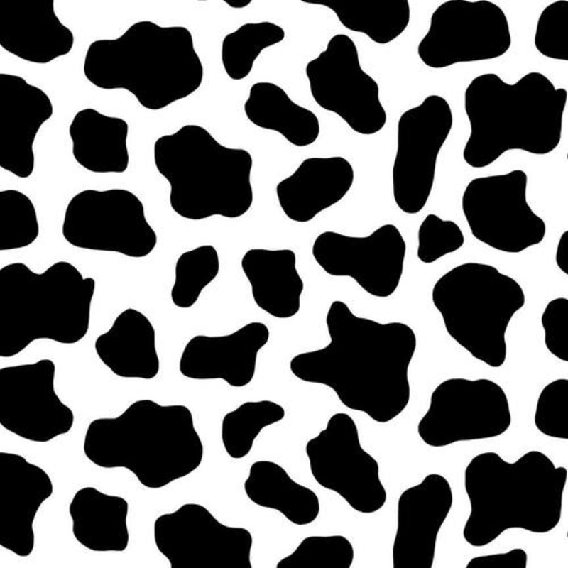 Blank - Skin Deep  Cow Skin - Black/White 1653-19
