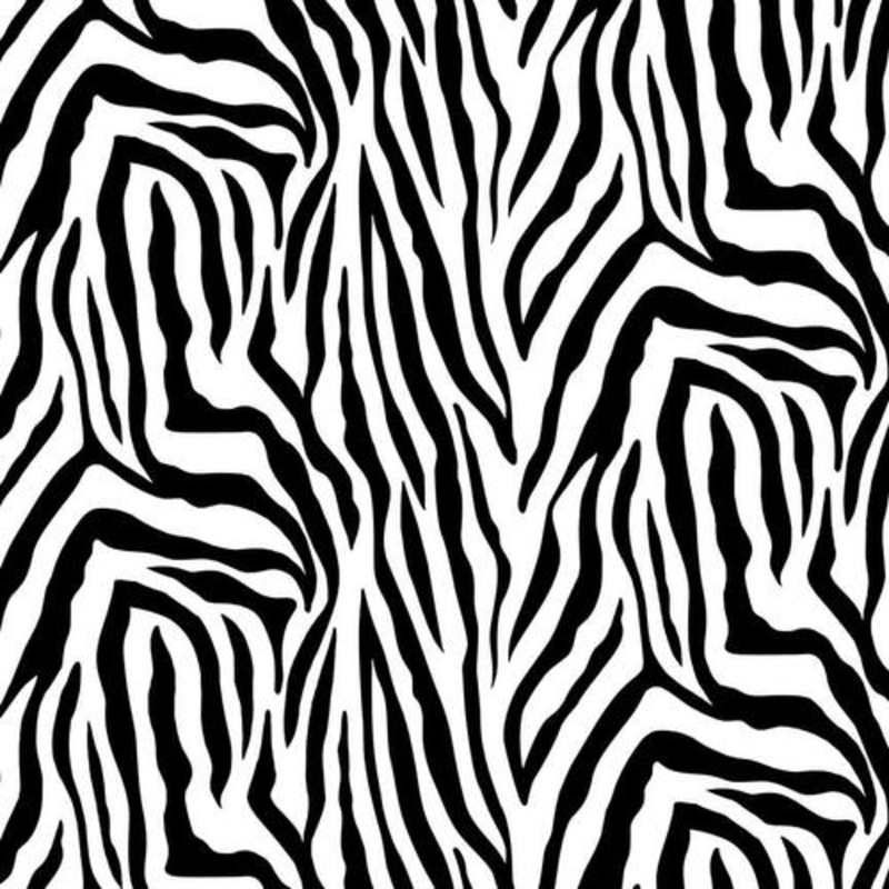 Blank - Skin Deep  Zebra - Black/White 1651-19