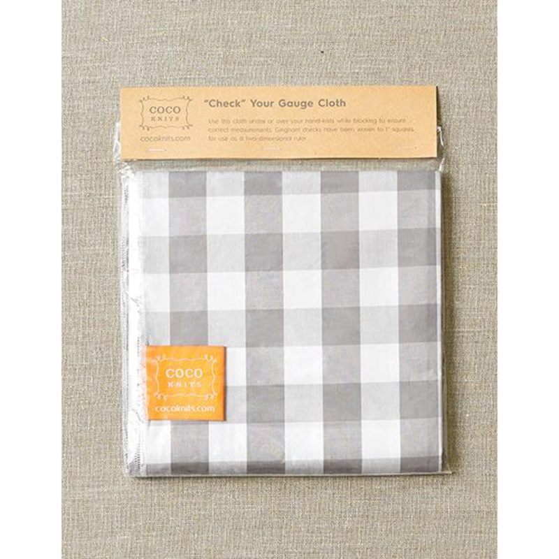 Cocoknits Check Your Gauge Cloth