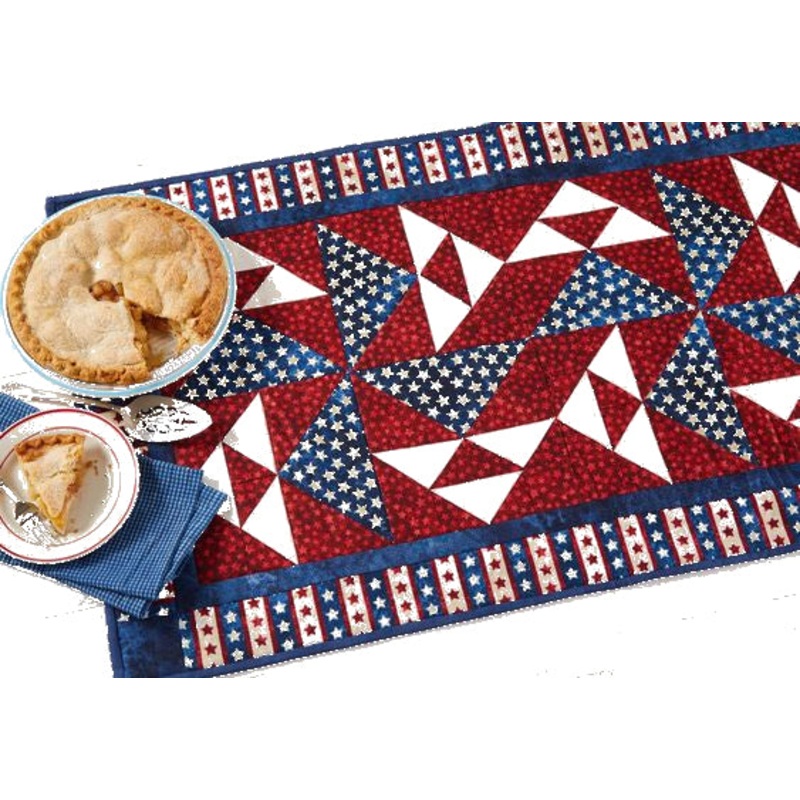 Kit - Patriotic Spinner Table Runner