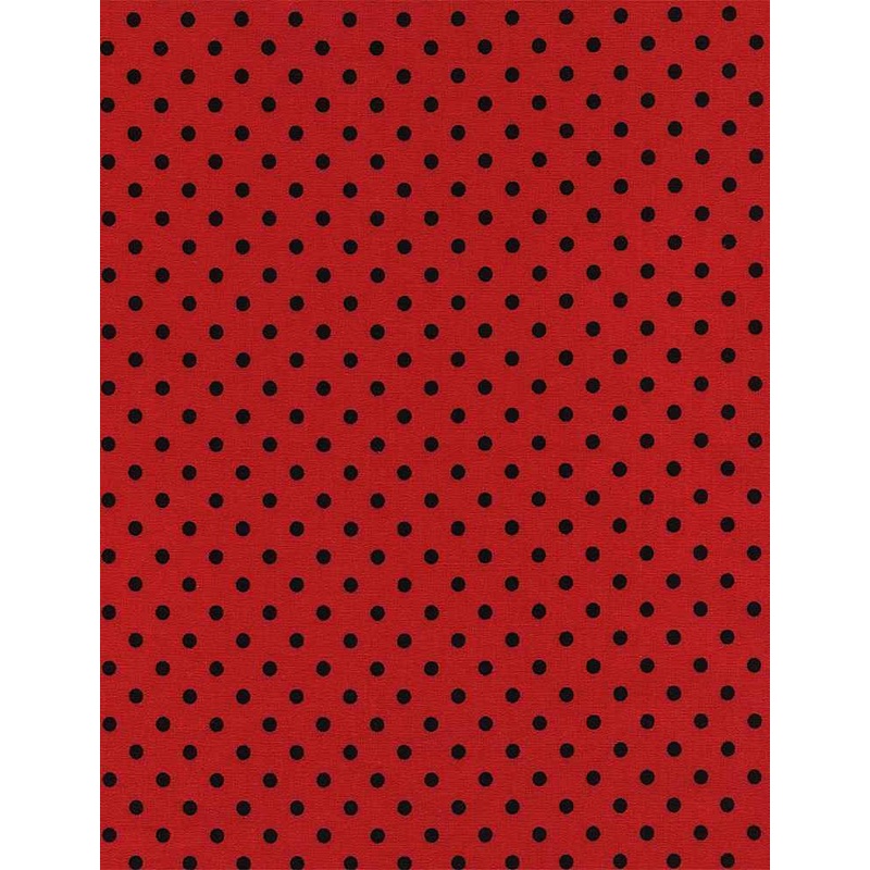 Lady Bug Polka Dot Basic Pin by Timeless Treasures  C1820