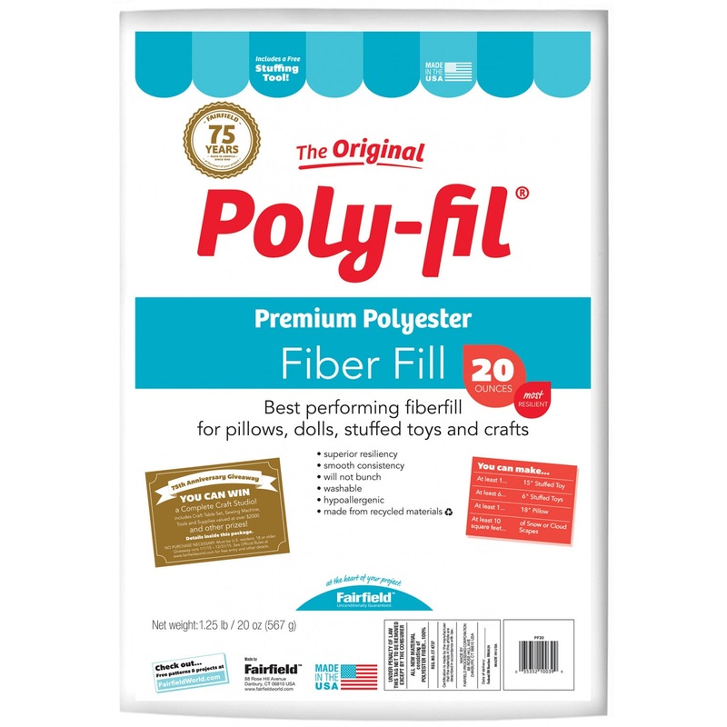 Poly-Fil Stuffing 20oz # FPF20B