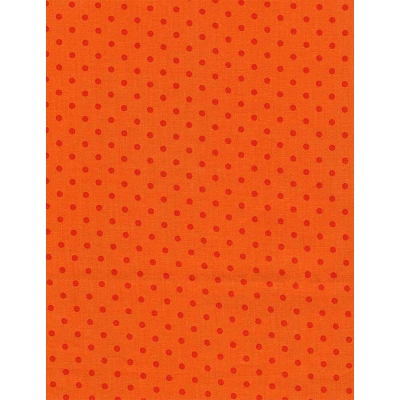 Pumpkin Polka Dot Basic Pin by Timeless Treasures  C1820