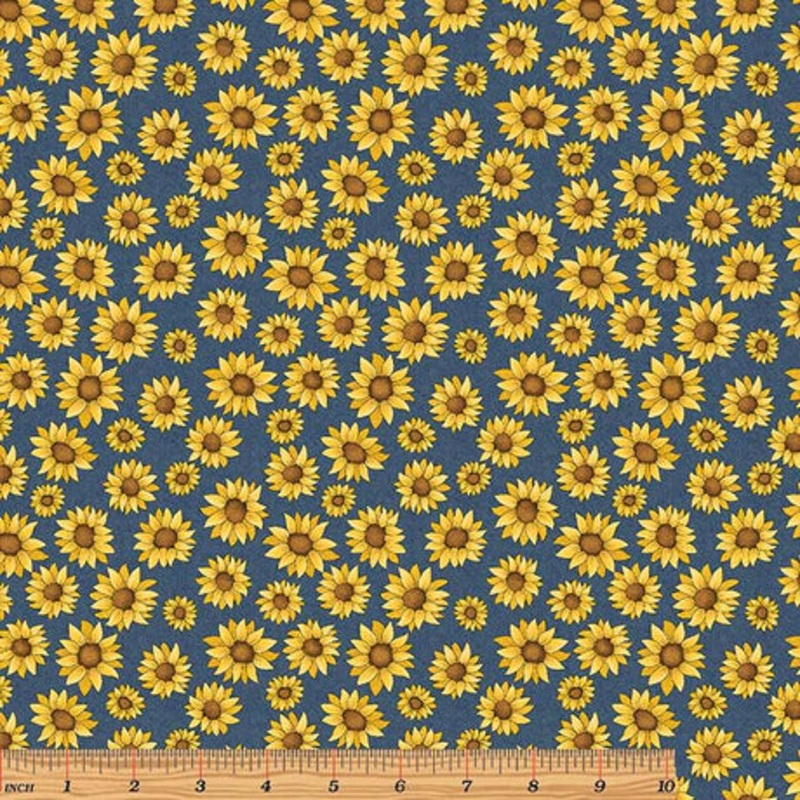 AISH -  Sunflower Field - Blue 13256-54