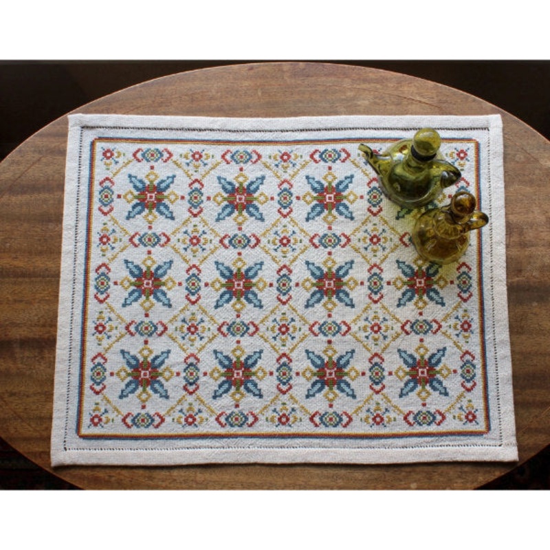 Astra Cross Stitch Table Runner Kit