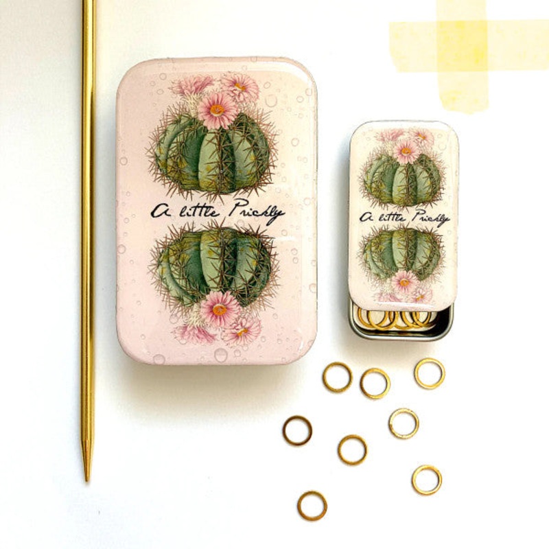 Cactus Notions Tin-Large & Small