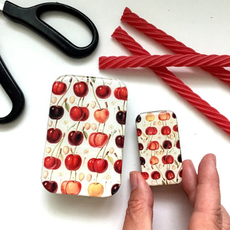 Cherry Notions Tin-Large & Small