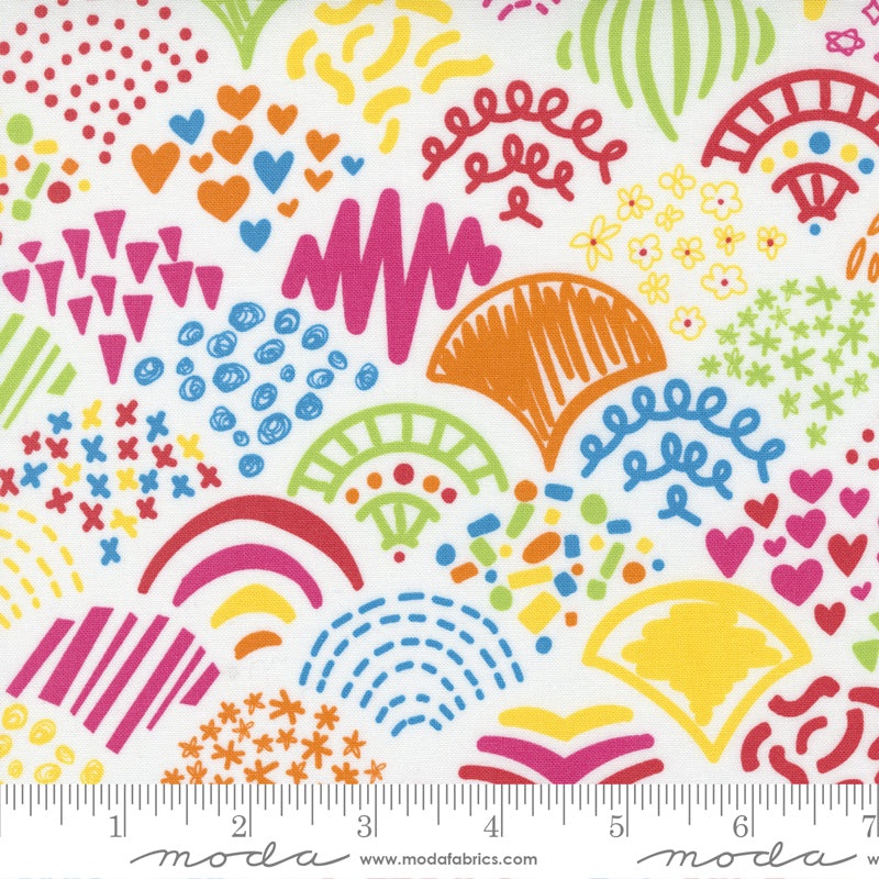 Creativity Glows Cloud Rainbow 47530 11 Moda