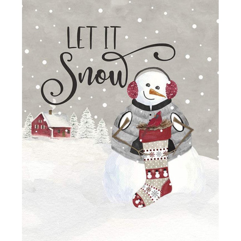 Flannel - Hello Winter 36 Panel by Riley Blake FP11945