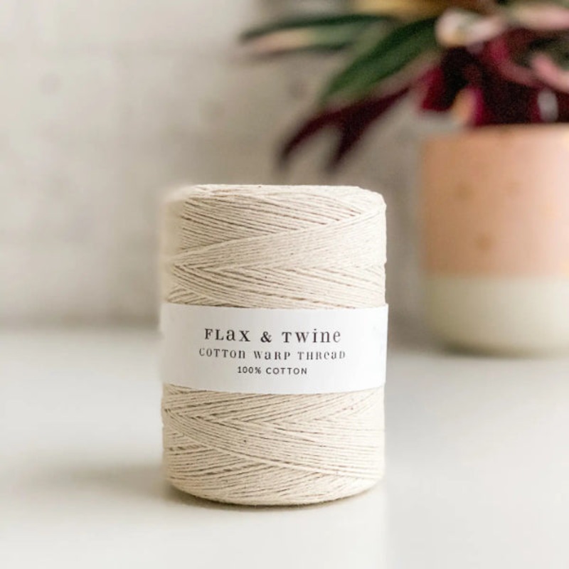 Ivory Warp Yarn