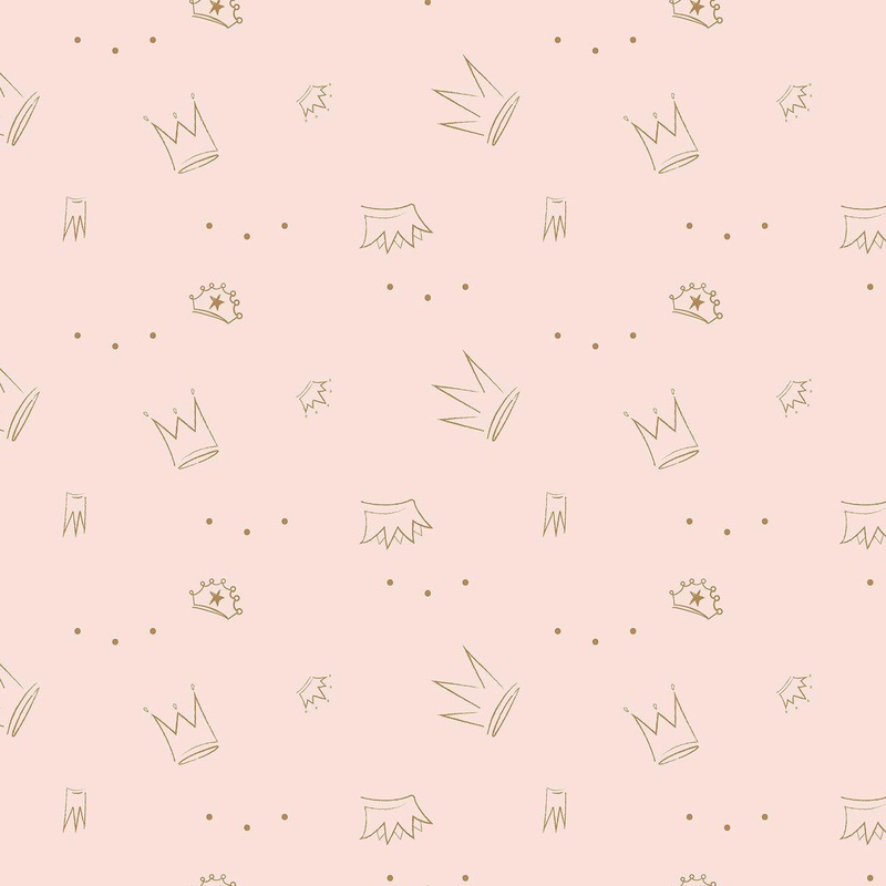 Spin And Twirl Crowns Ballerina Sparkle Fabric  SC11613R-BALLERINAD