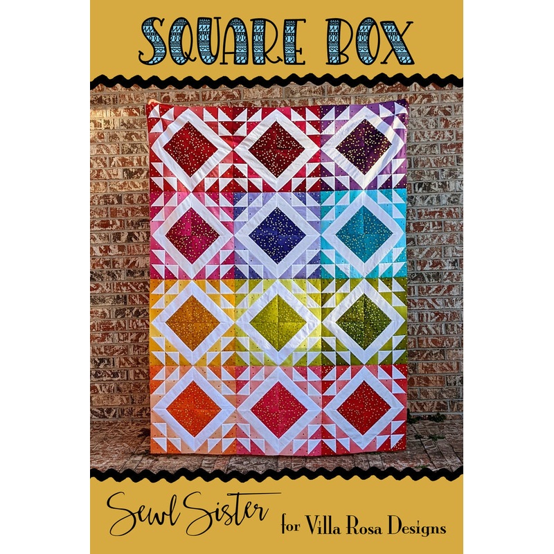 Villa Rosa - SQUARE BOX Pattern