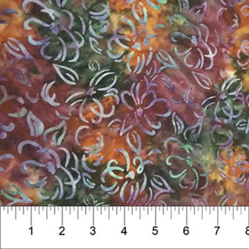 108 - Banyan Batiks - Classics - Illusions Sampler - 108 Wide Backing B81200-58