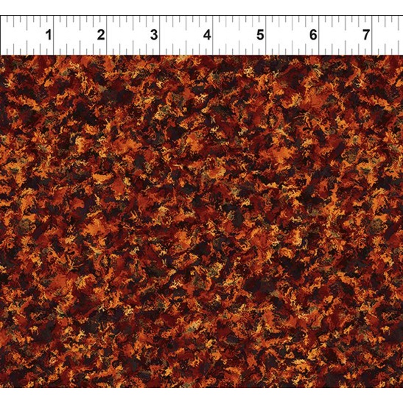 A Year of Art Autumn Texture Red/Orange In the Beginning 32YOA-1