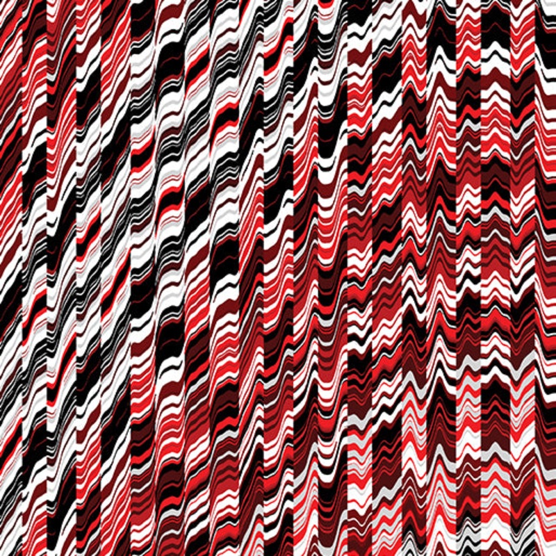 Kanvas - SOUNDWAVES RED   0784710Bp