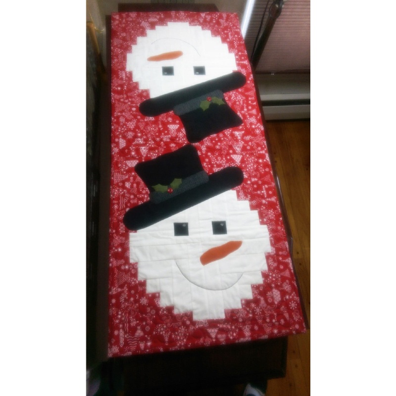 Pattern  Snowman Runner # CLPARY019