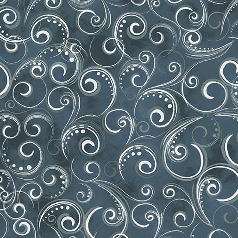 Pearl Splendor 12707P-15 Steel Gray by Kanvas Studio