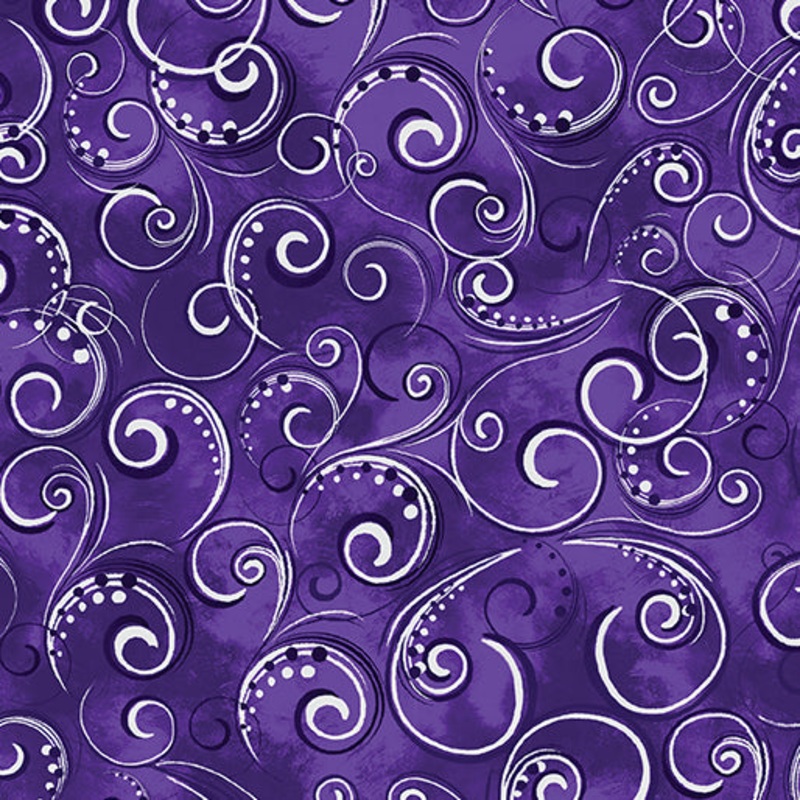 Pearl Splendor 12707P-Purple by Kanvas Studio