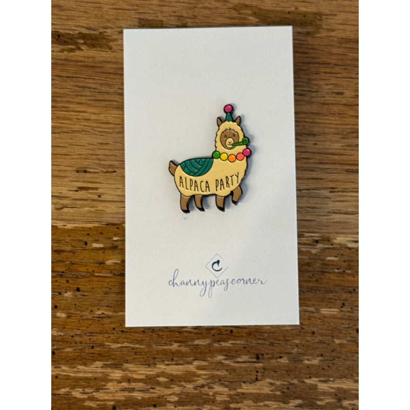 Alpaca Party Enamel Pin