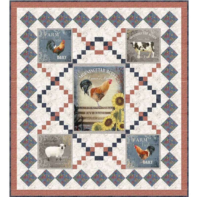 Kit - Farm Fresh Quilt by Cyndi Hershey