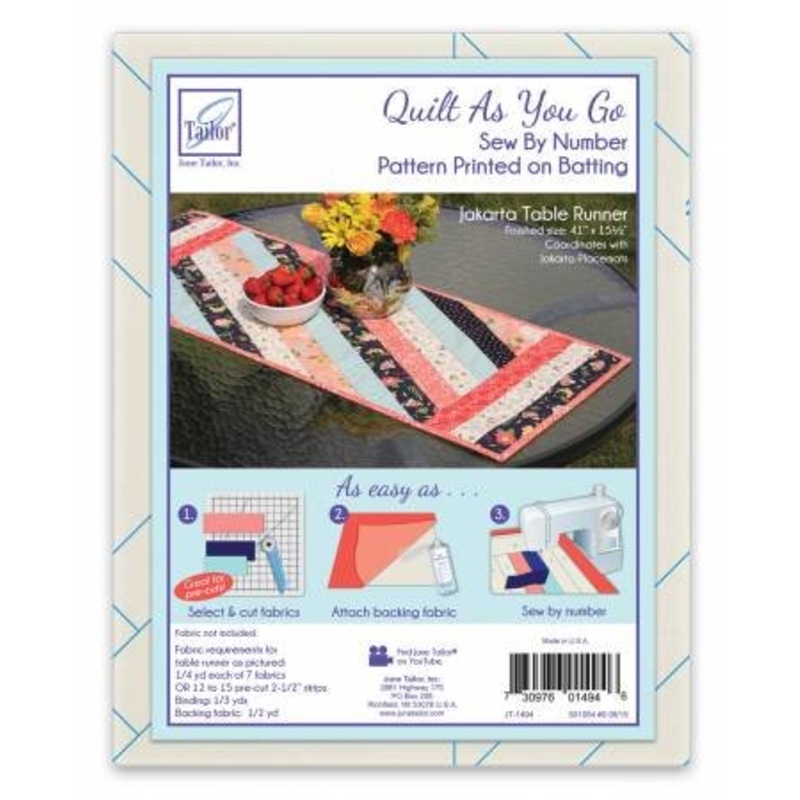 Quilt as you Go Runner JT-1494