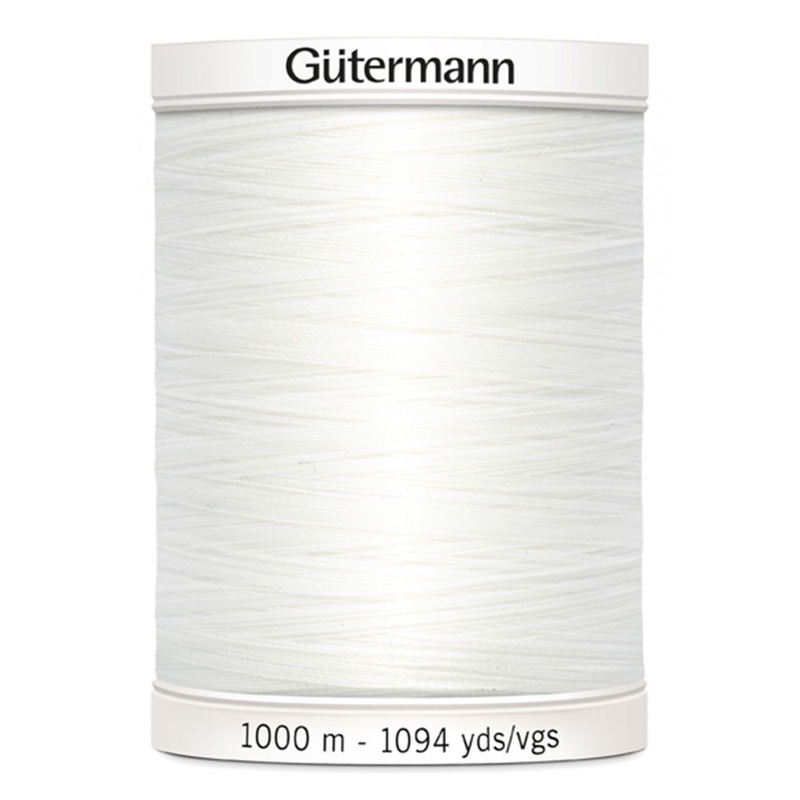 #20 White  | Gtermann Sew-All Thread 1000M