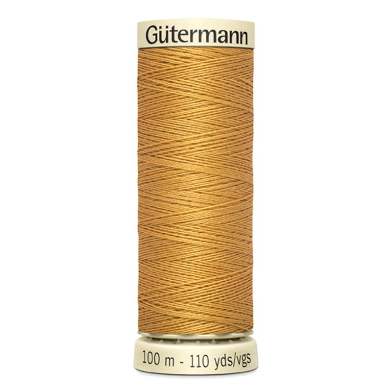 #865 Gold | Gtermann Sew-All Thread 100M