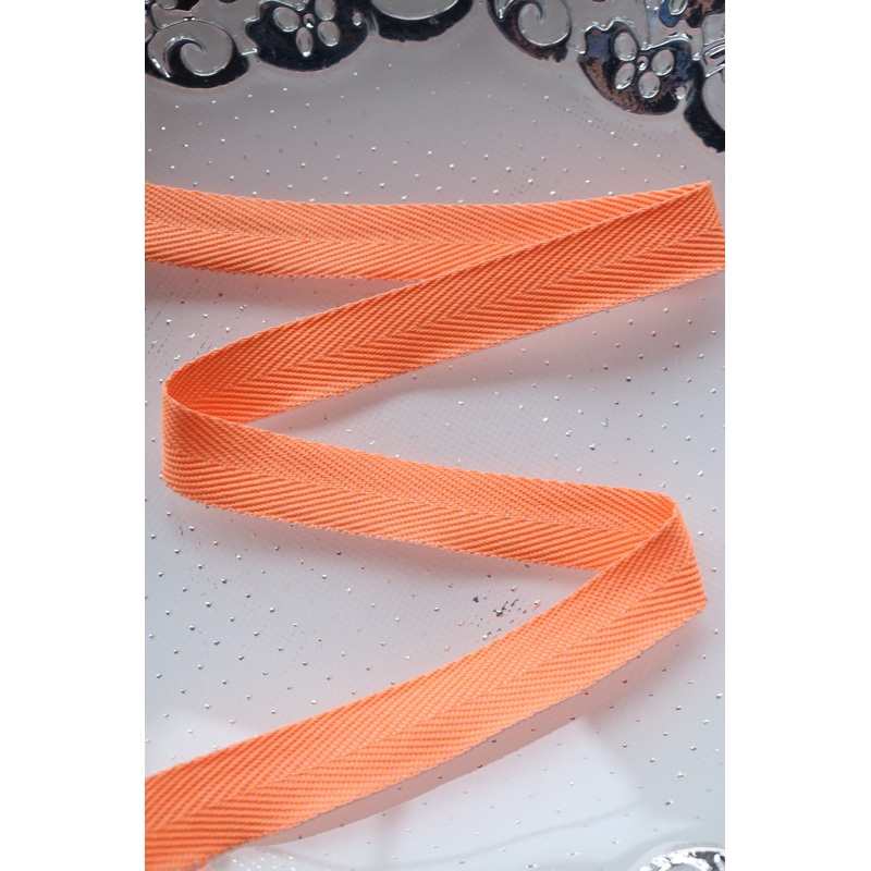 Orange 13/16 Twill Tape