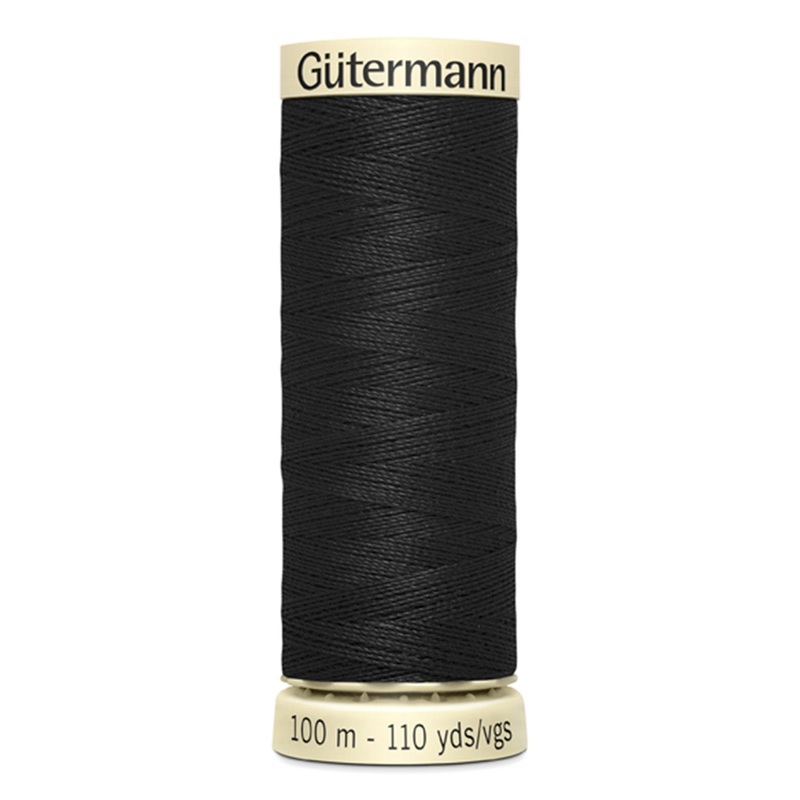 #10 Black | Gtermann Sew-All Thread 100M