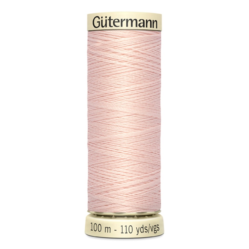 #371 Salmon Buff | Gtermann Sew-All Thread 100M
