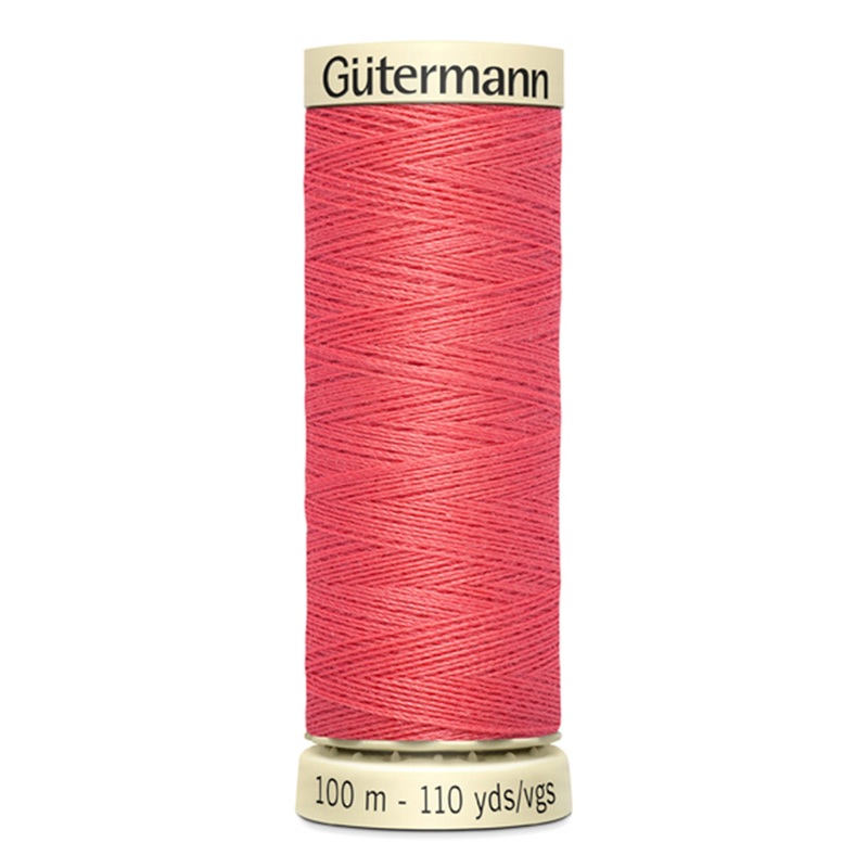 #378 Coral Red | Gtermann Sew-All Thread 100M
