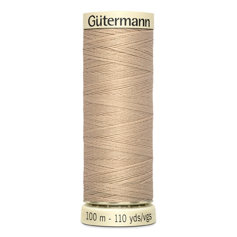 #500 Ecru | Gtermann Sew-All Thread 100M