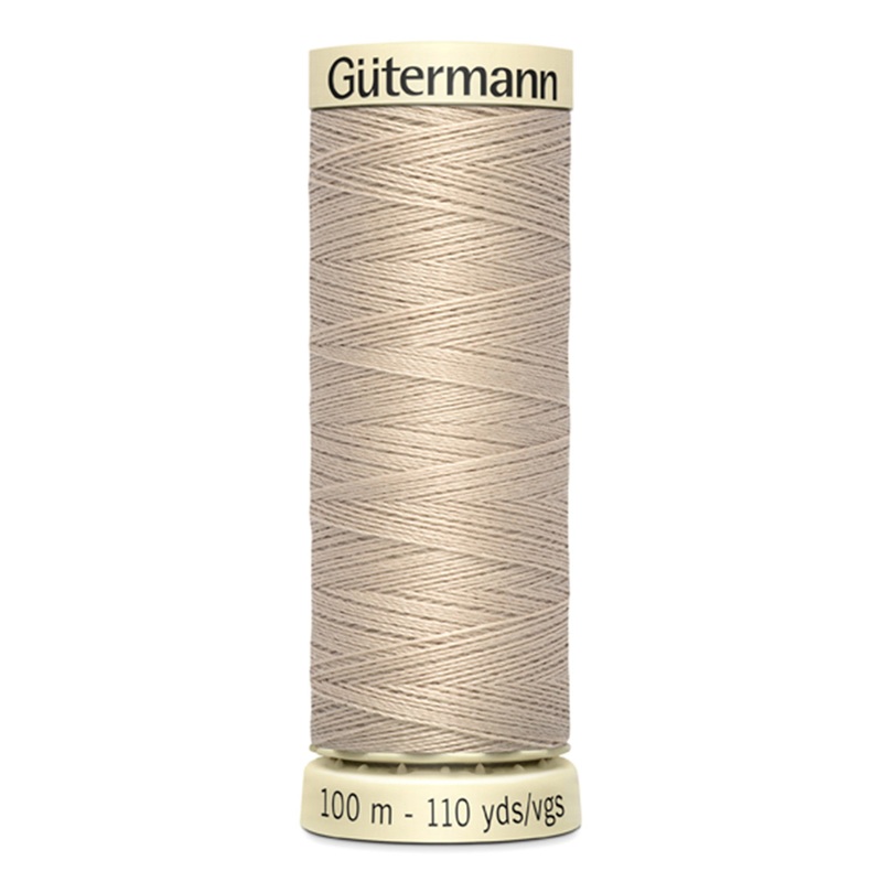 #506 Sand | Gtermann Sew-All Thread 100M