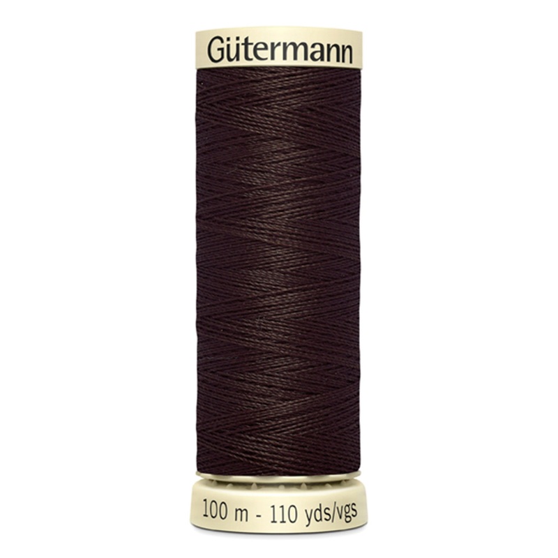 #594 Walnut | Gtermann Sew-All Thread 100M