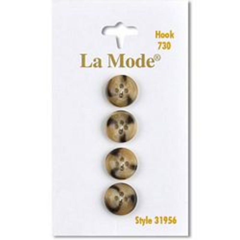 7/16 Tan Buttons | LaMode