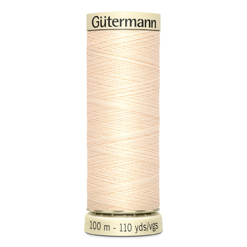 #800 Ivory | Gtermann Sew-All Thread 100M