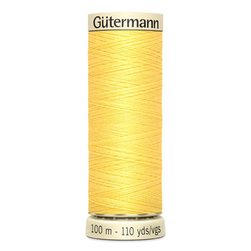#807 Lemon | Gtermann Sew-All Thread 100M