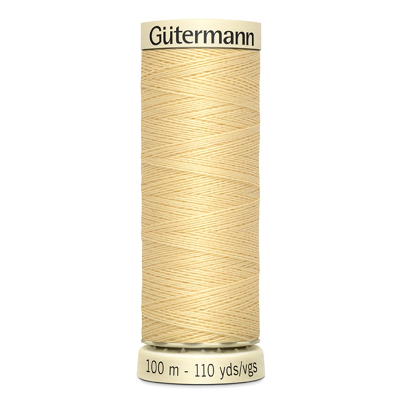 #815 Canary | Gtermann Sew-All Thread 100M