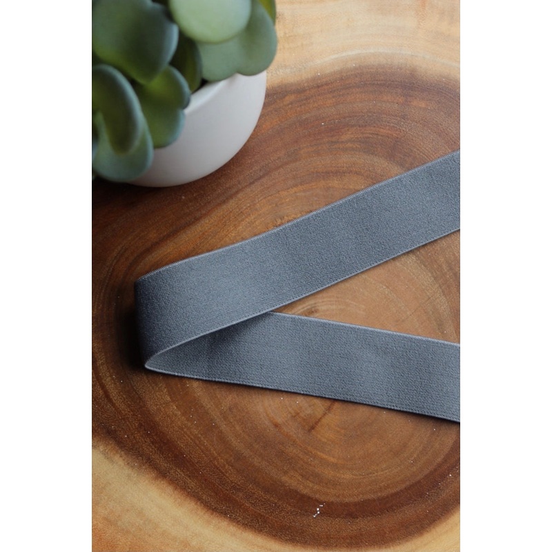 Fossil Gray 1.25 Soft Brief Elastic