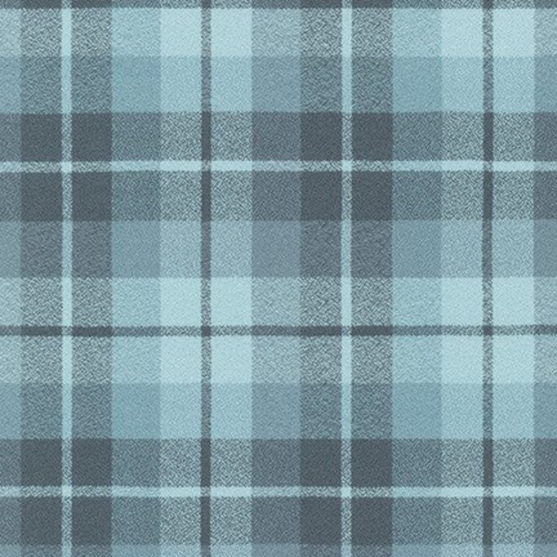 Mist/Slate Plaid | Mammoth Flannel | Robert Kaufman