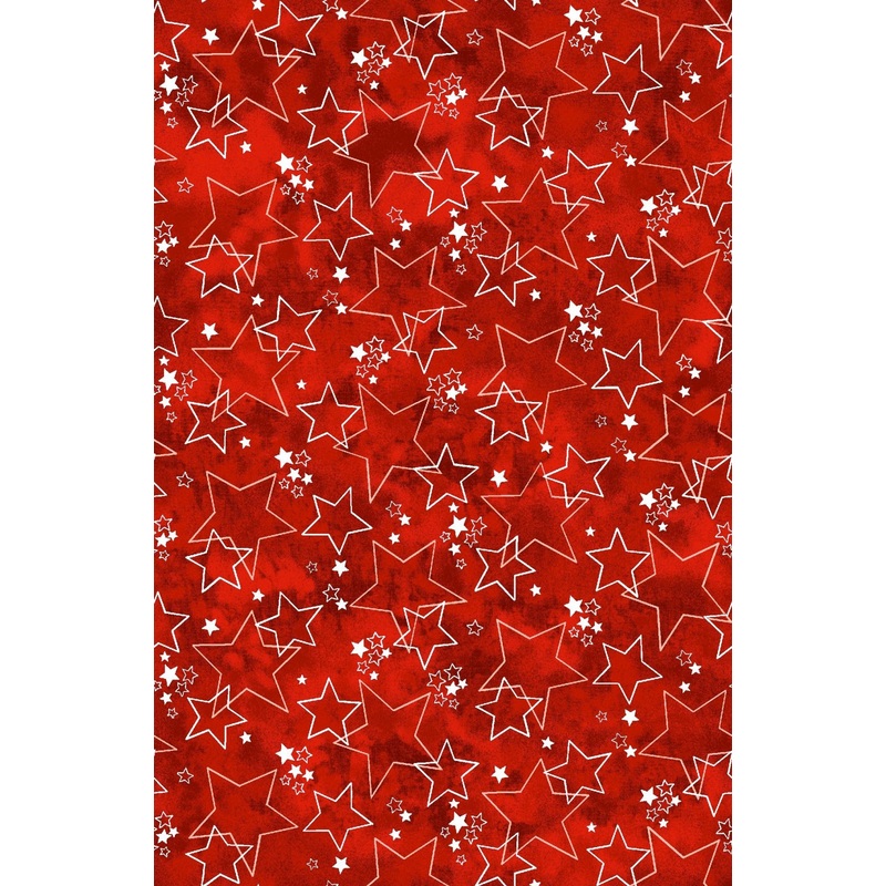 FL-Star Spangled D67-R Red - Stellar Stars