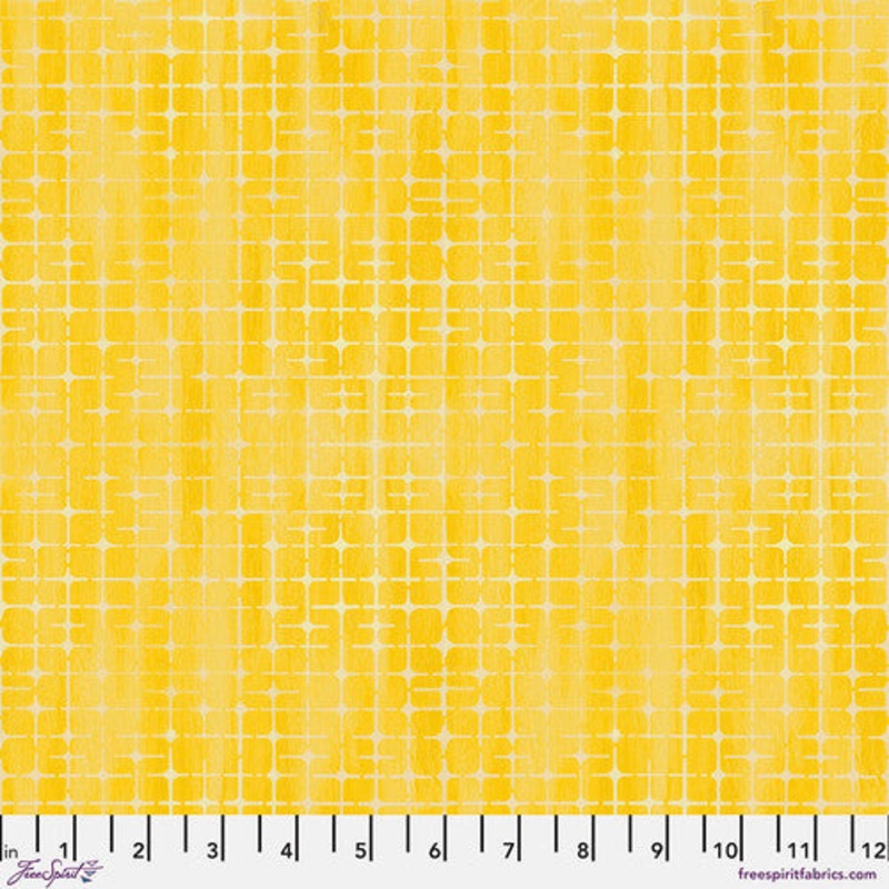 Freespirit Fabrics Textures Plaid Yellow PWSP036.YELLOW