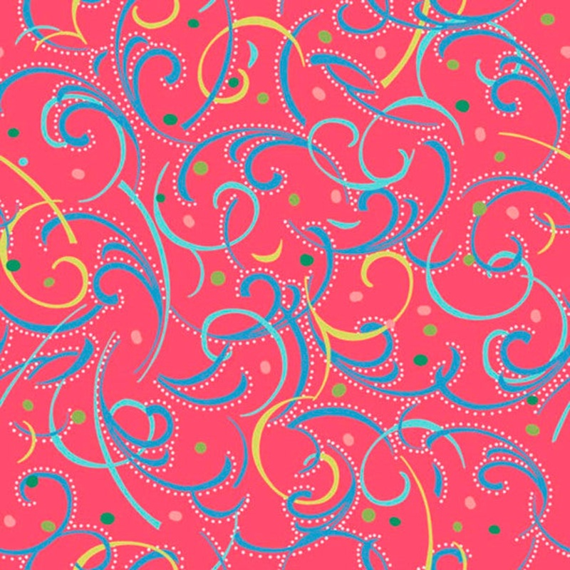River's Bend - Swirlygig - Swirls - Raspberry  SG 2251-36