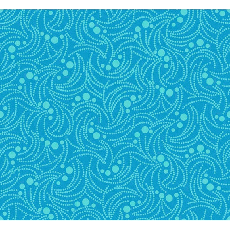 Swirlygig Swirls -River's Bend - Dotty - Blue SG 2253-7