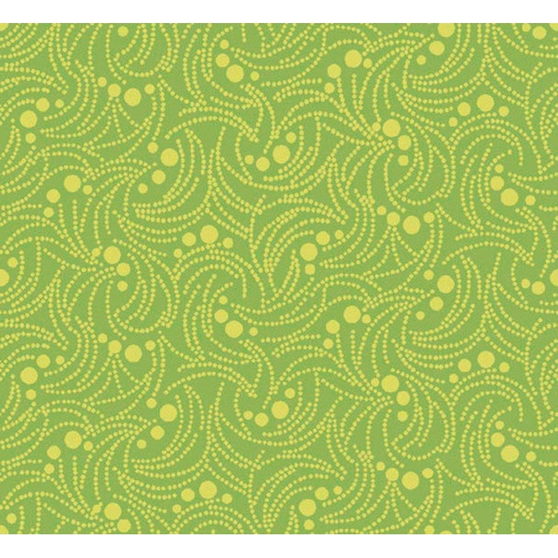 Swirlygig Swirls -River's Bend - Dotty - Lime SG 2253-13