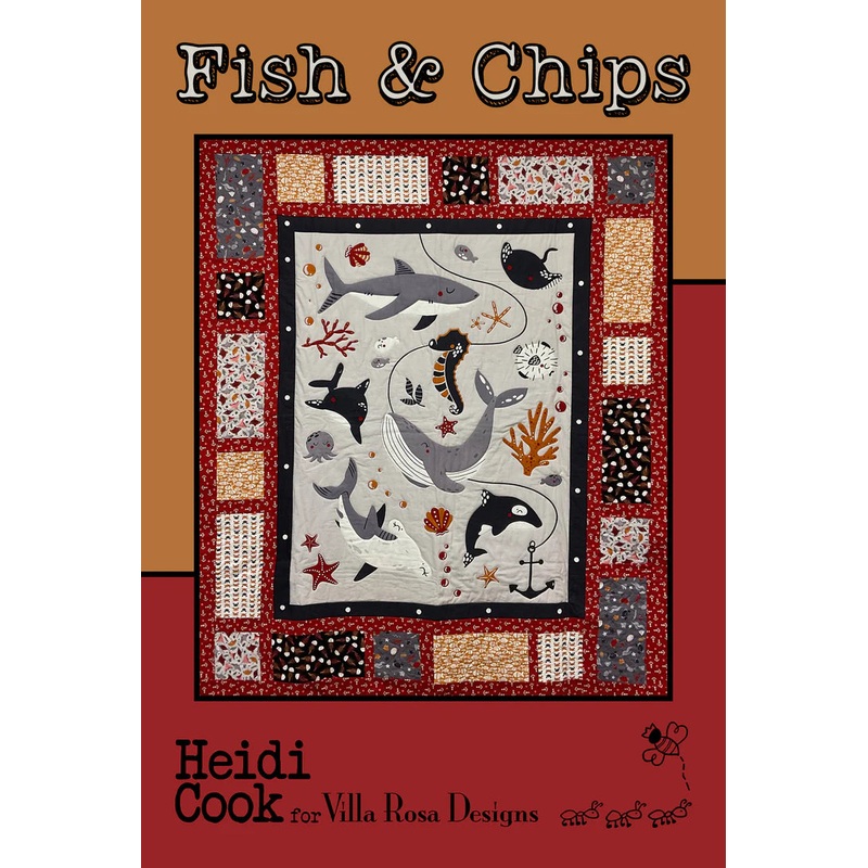 Villa Rosa - Fish & Chips Pattern