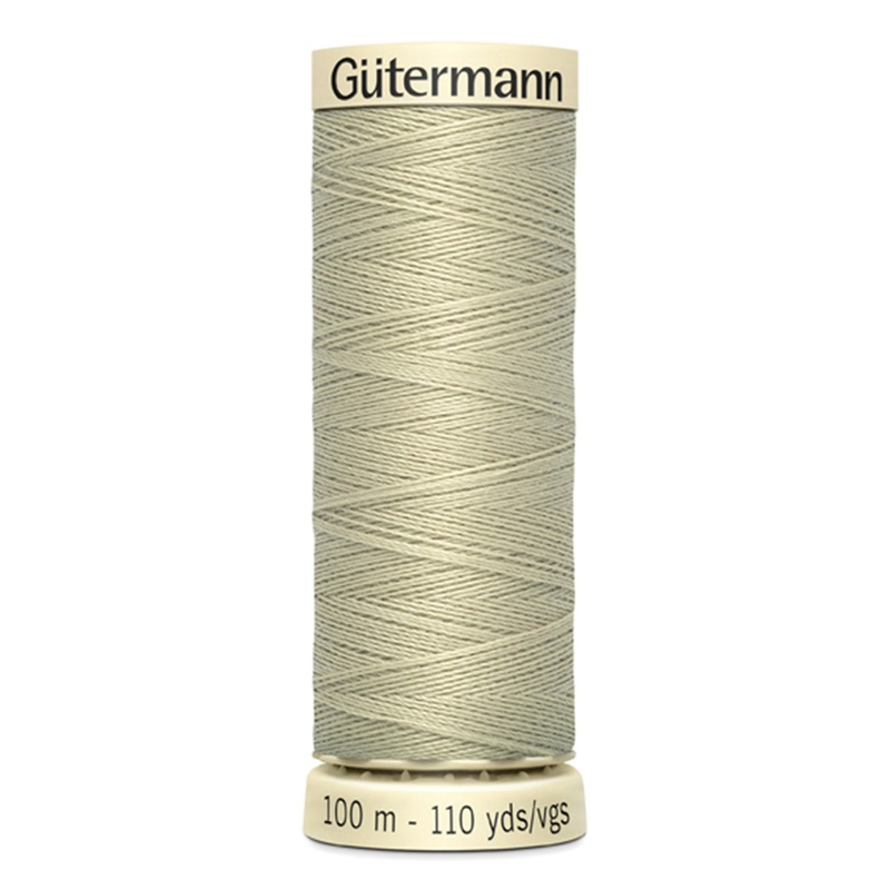 #522 Cornsilk | Gtermann Sew-All Thread 100M